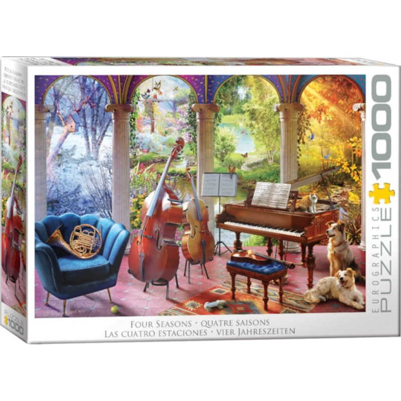 Eurographics –  The Four Seasons of Music 100 piece Jigsaw Puzzle