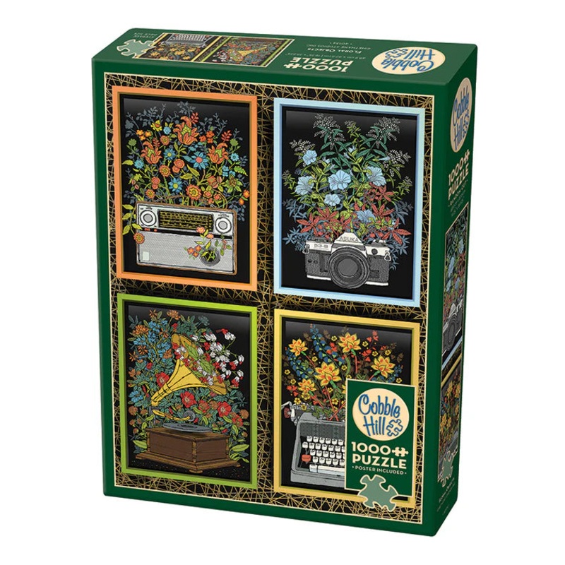 Floral Objects – Cobble Hill Jigsaw Puzzle 1000pcs