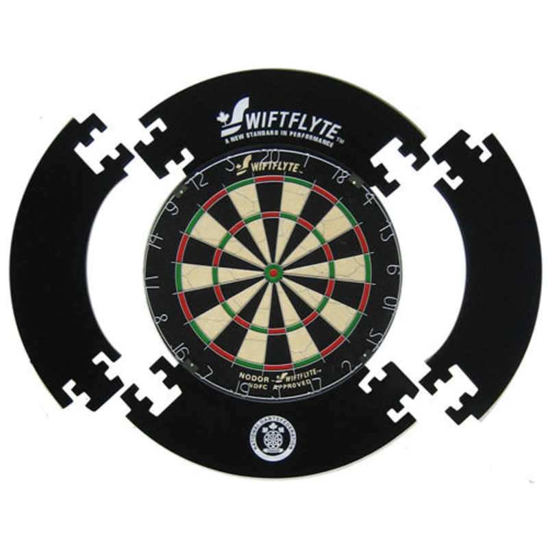 Swiftflyte 4 Piece Round Dartboard Surround