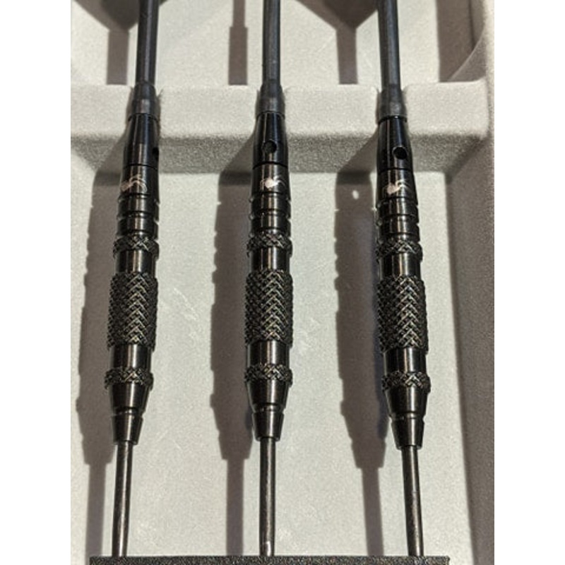 Black Widow Knurled 23g 90% Tungsten Darts