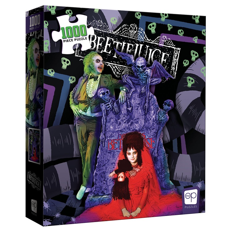 Collector’s Puzzle – Beetlejuice “Graveyard Wedding” -1,000 piece Jigsaw Puzzle
