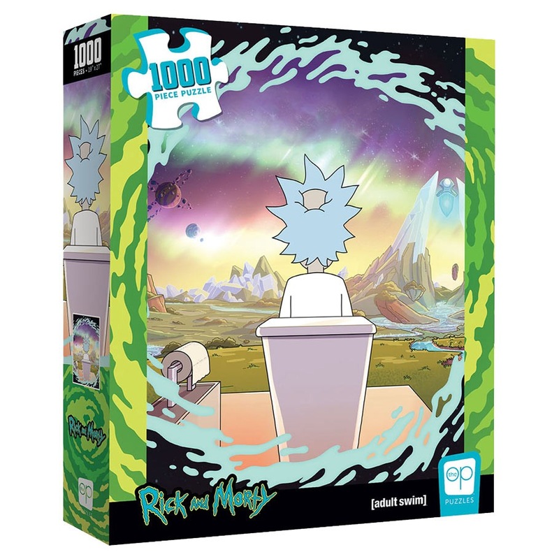 Collector’s Puzzle – Rick and Morty “Shy Pooper” 1,000 piece puzzle