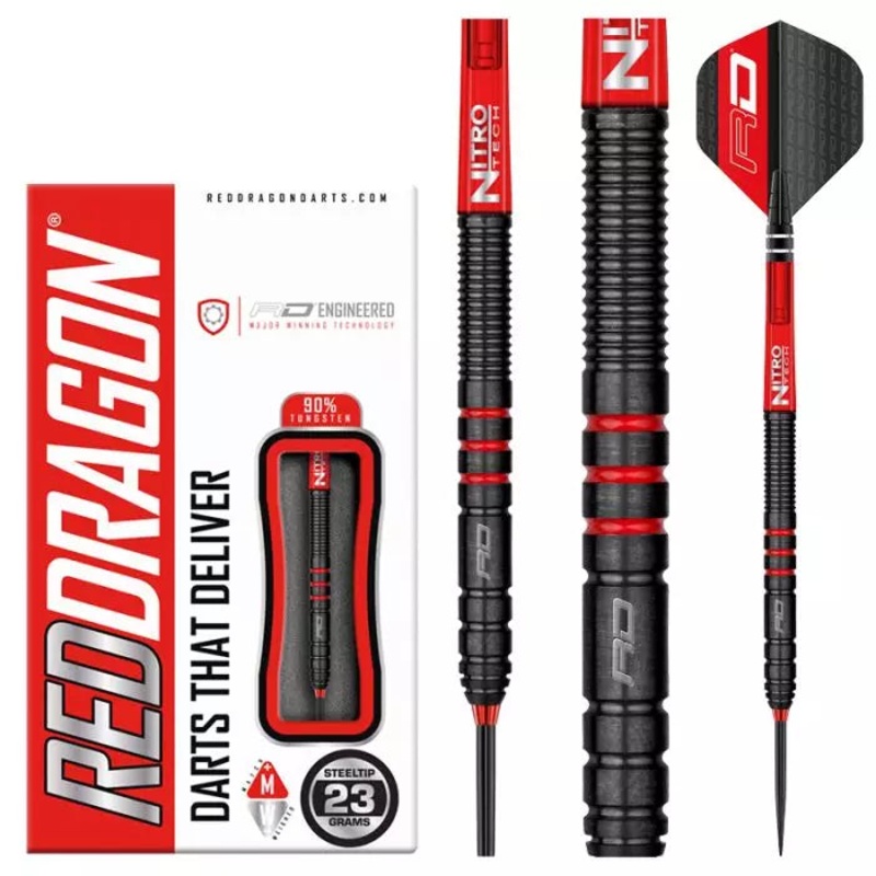 Red Dragon 23g Milano 90% Tungsten Darts