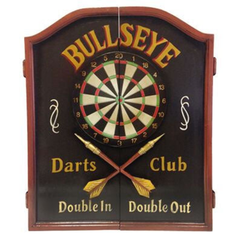 Vintage Pub Dartboard Cabinets