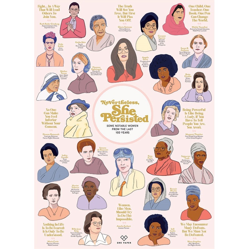 Cobble Hill – Nevertheless She Persisted – 1,000 piece Jigsaw Puzzle