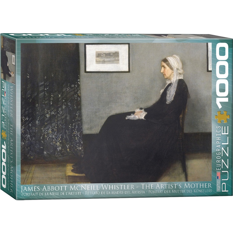 EuroGraphics – (Whistler) The Artist’s Mother – 1,000 piece Jigsaw Puzzle