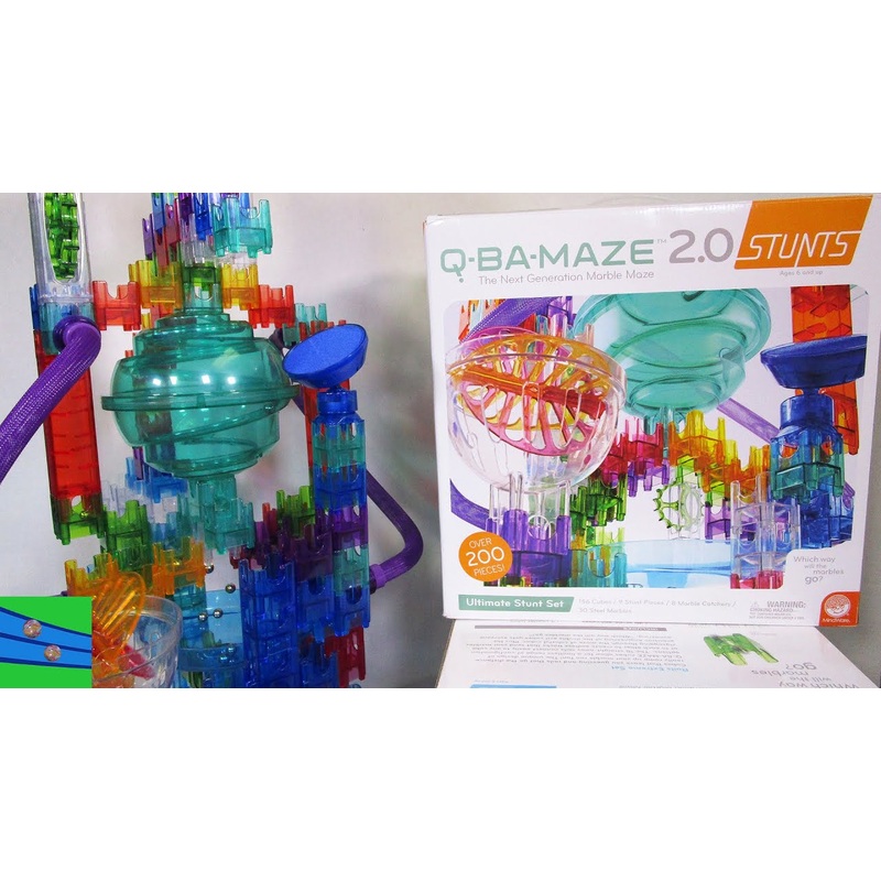 Q-BA-Maze 2.0 Ultimate Stunt Set + BONUS