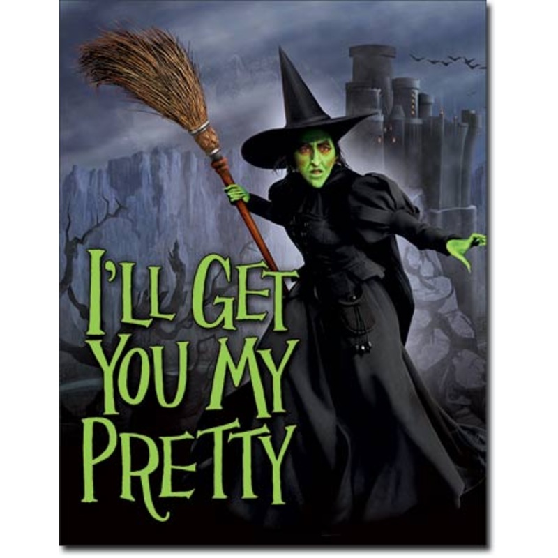 The Wizard of Oz – Witch Tin Sign