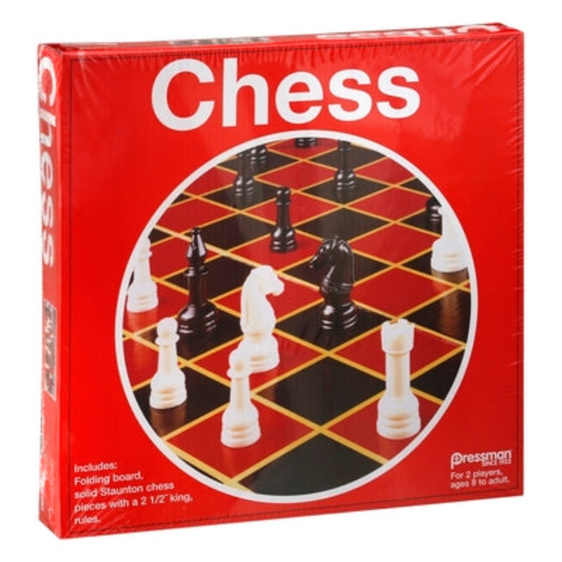 CHESS: Pressman – Chess With Folding Board