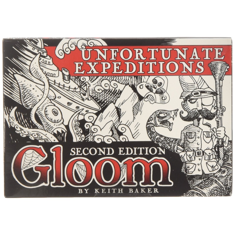 Gloom:  Unfortunate Expeditions (second edition) EXPANSION Card Game
