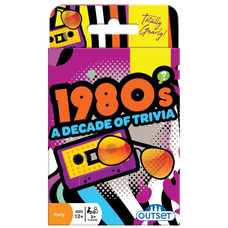 Trivia Card Games: 1980’s  A Decade of Trivia