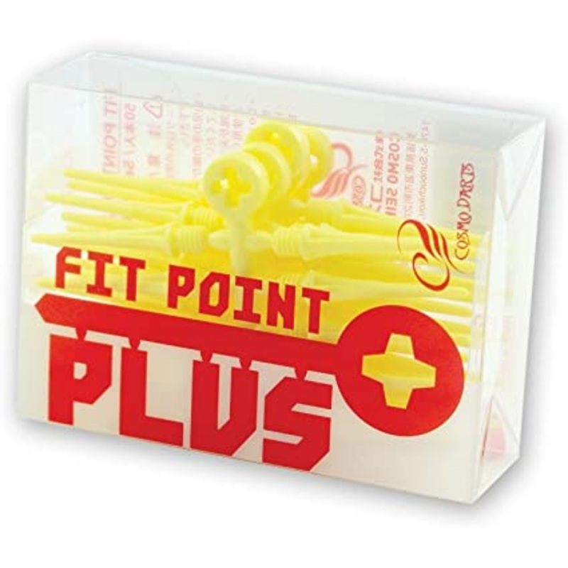 50 Cosmo Fit Point Plus Soft Tip Points-Yellow