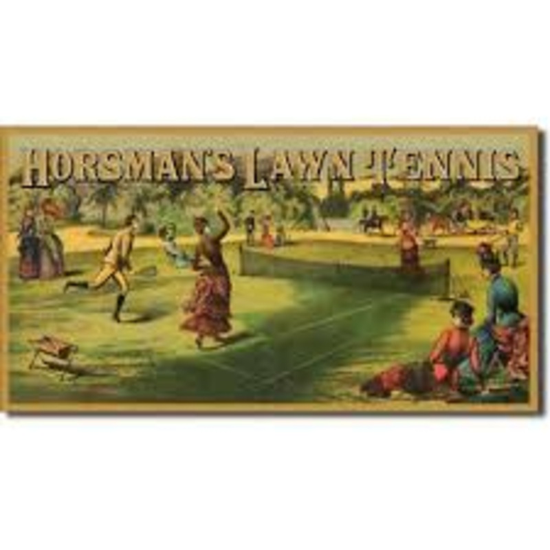 Horseman’s Lawn Tennis Vintage Style Tin Sign