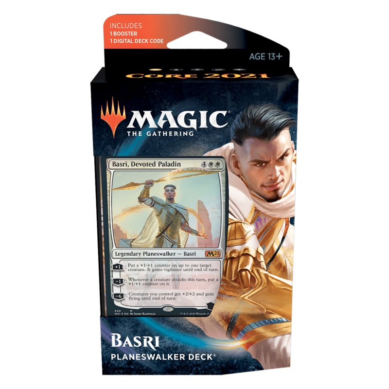 MTG – Core Set 2021 Planeswalker Deck- Basri, Devoted Paladin