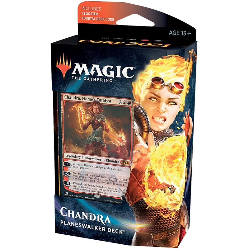 MTG – Core Set 2021 Planeswalker Deck- Chandra