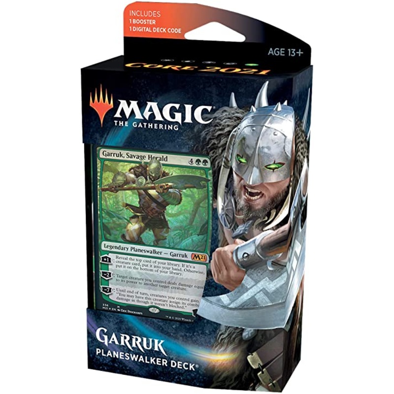 MTG – Core Set 2021 Planeswalker Deck- Garruk, Savage Herald