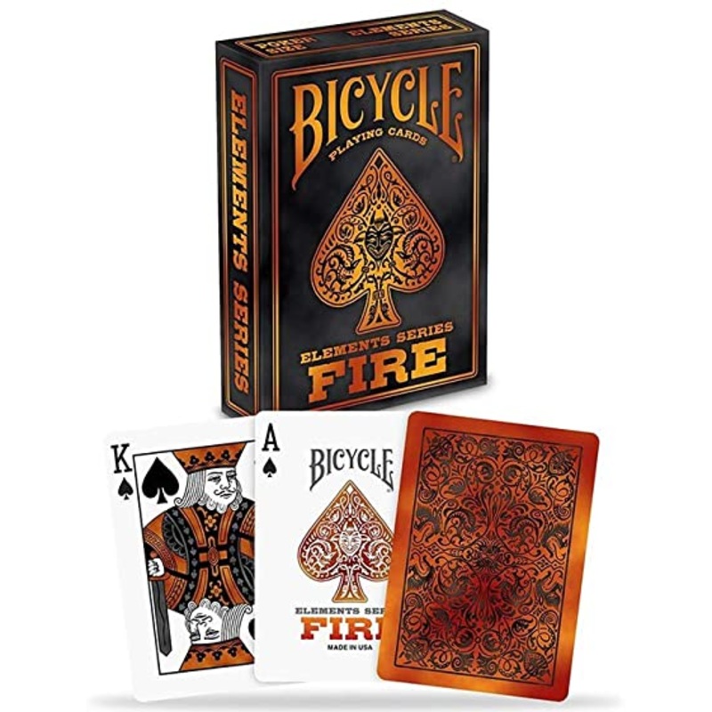 Playing Cards: Fire (Elements Series) – Bicycle
