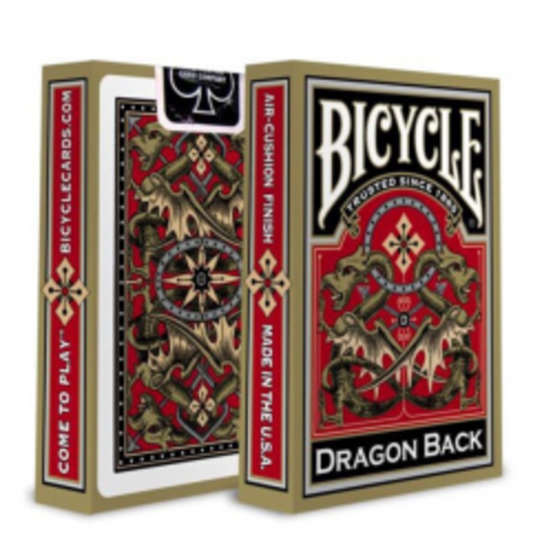 Playing Cards: Gold Dragon Back – Bicycle