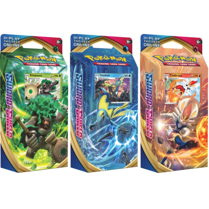 Pokemon: TCG – Sword & Shield Theme Cards