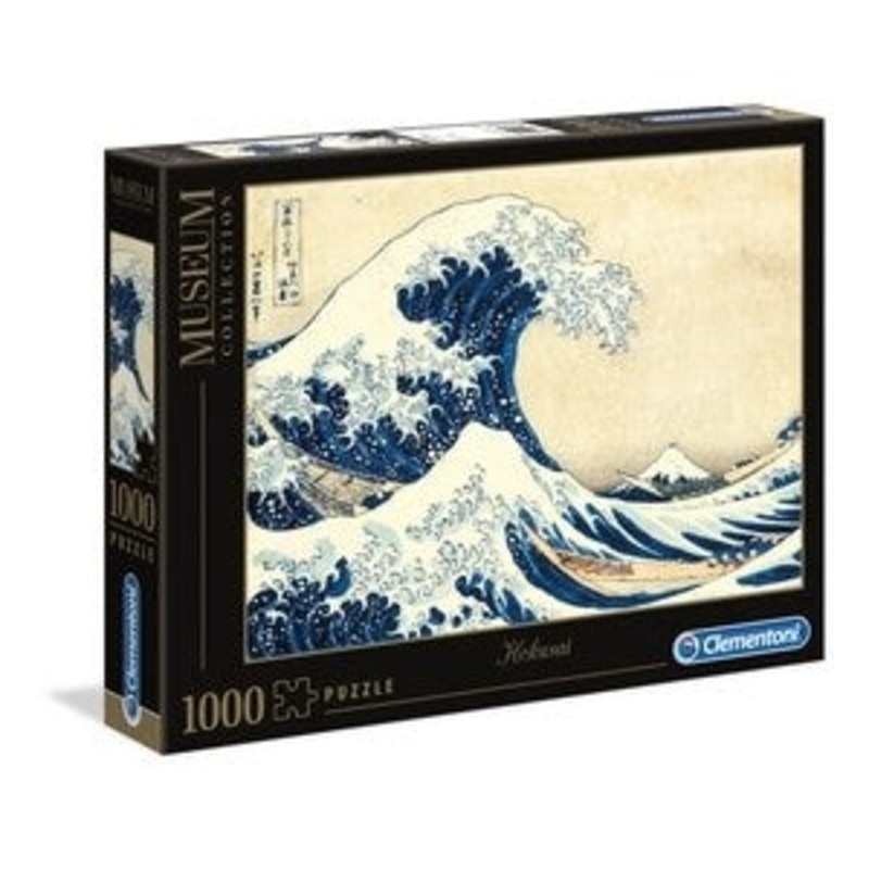 Clementoni Puzzles – Hokusai  – 1000 Piece Jigsaw Puzzle