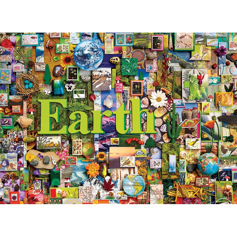 Cobble Hill – Elements Collection:  Earth – 1000 piece Jigsaw Puzzle