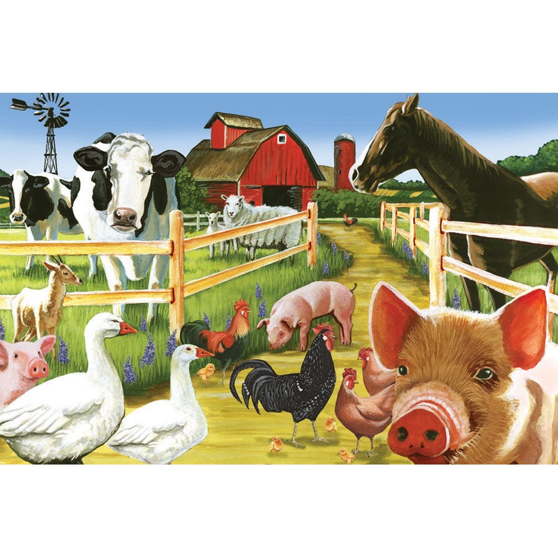 Cobble Hill – Floor Puzzles: Welcome to the Farm!
