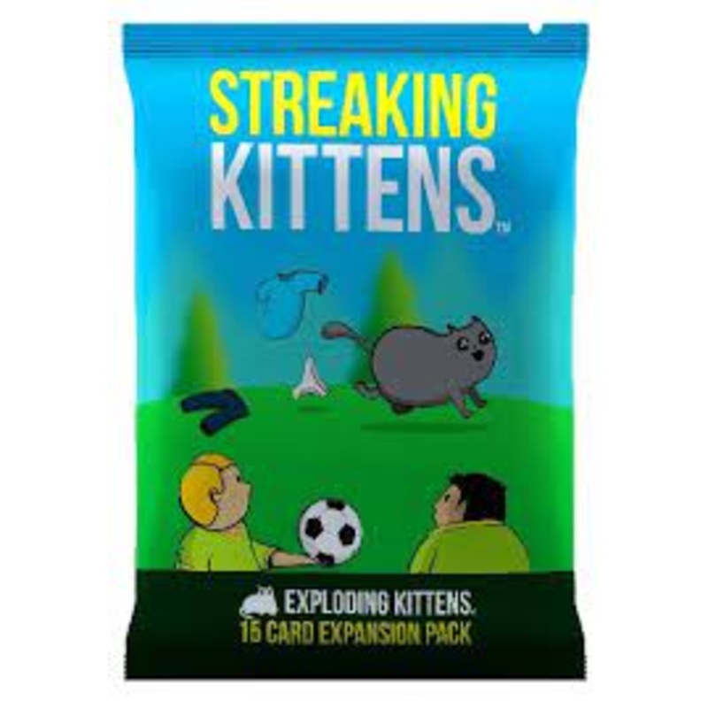Exploding Kittens Expansion Pack-Streaking Kittens