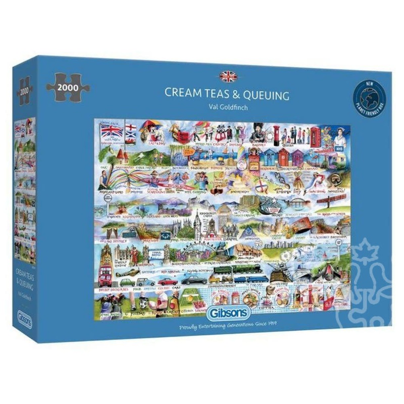 Gibsons – Cream Teas and Queuing – 2000 pcs