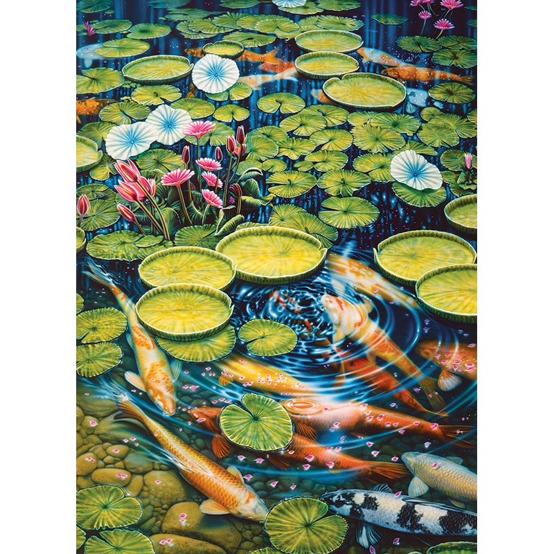Koi Pond – Cobble Hill Jigsaw Puzzle 1000pcs