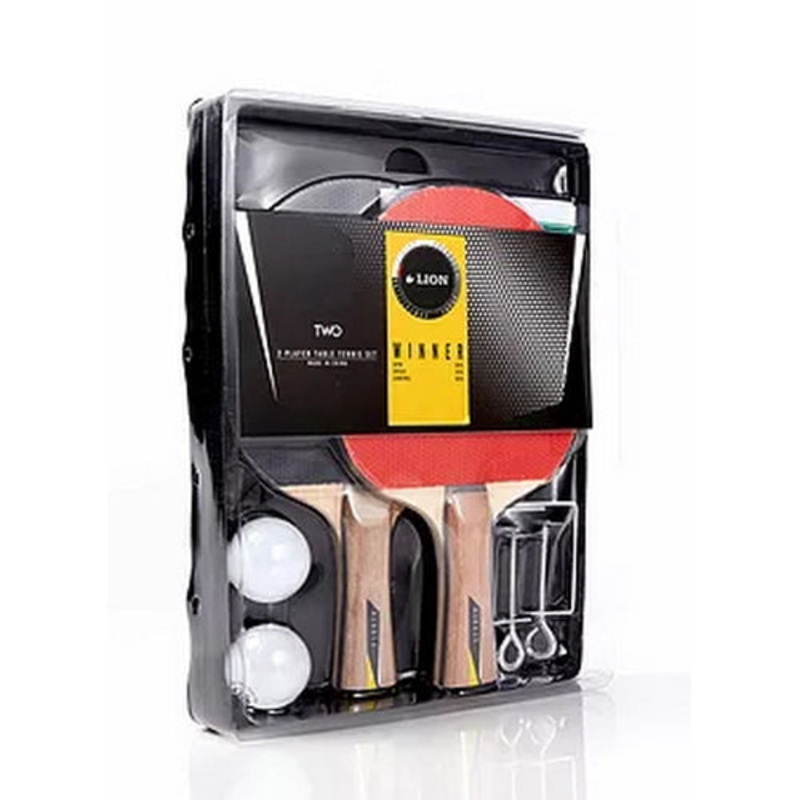 Lion 2 Player Table Tennis Set with Net