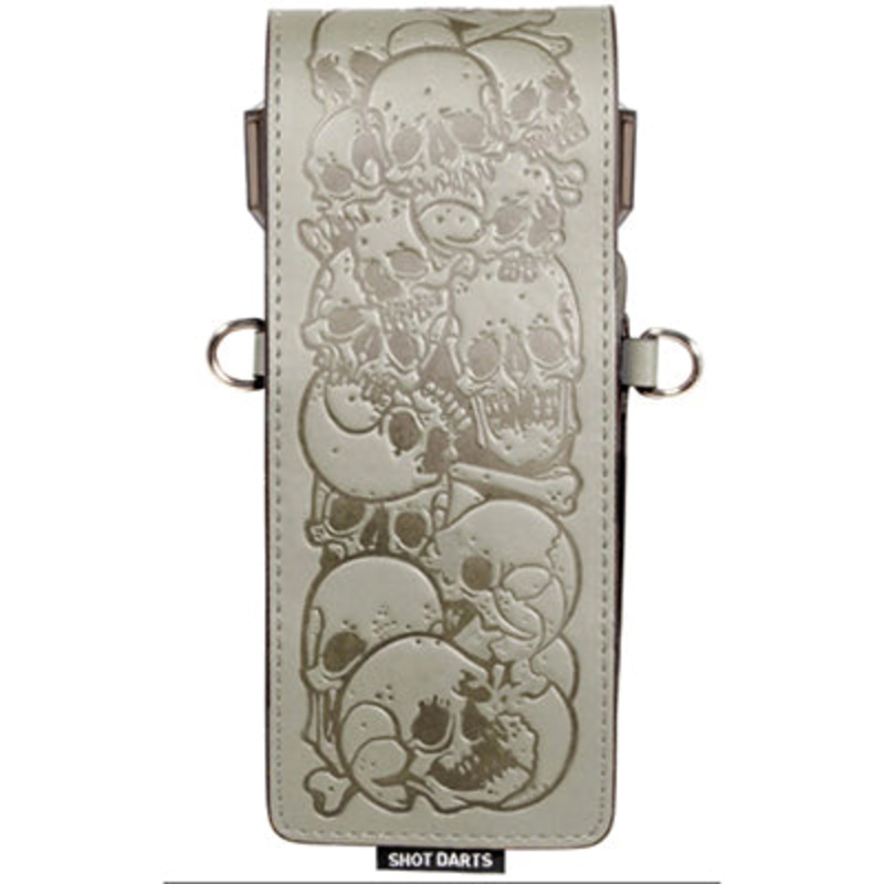 Shot Inked Dart Wallet – Skulls-Grey