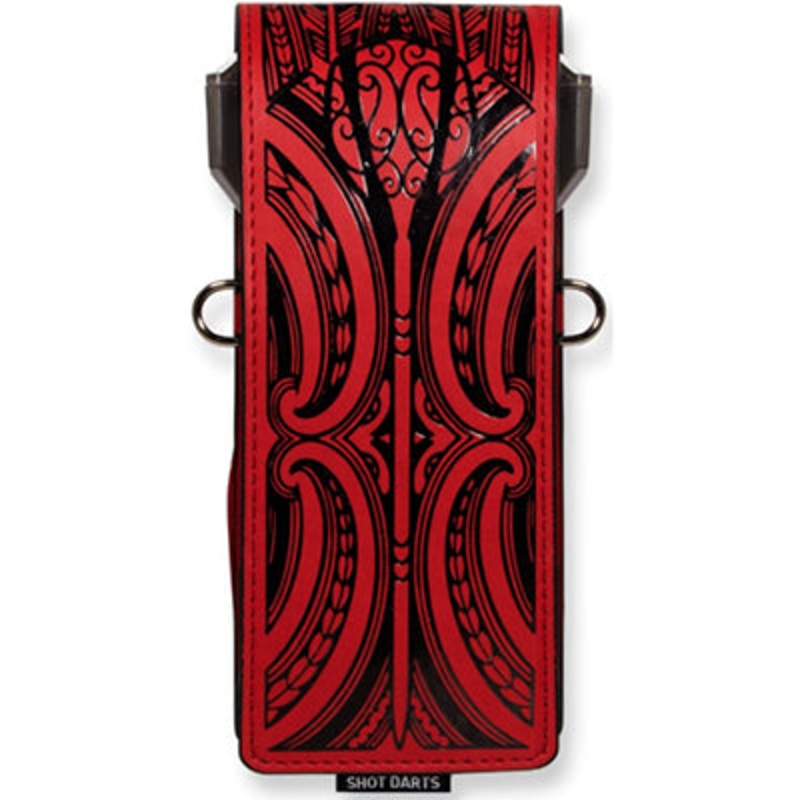 Shot Inked Dart Wallet – Ta Moko – Red