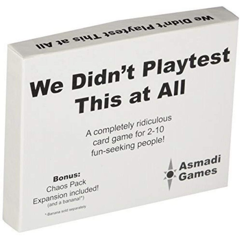 We Didn’t Playtest This At All Card Game