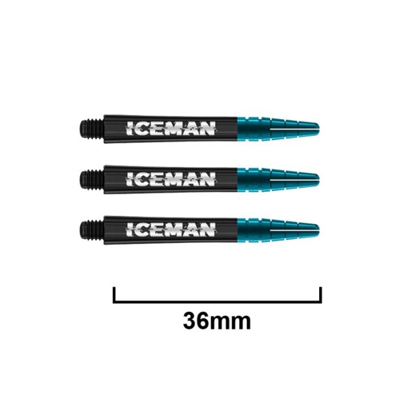 Gerwyn Price Ionic Black Short Dart Shafts