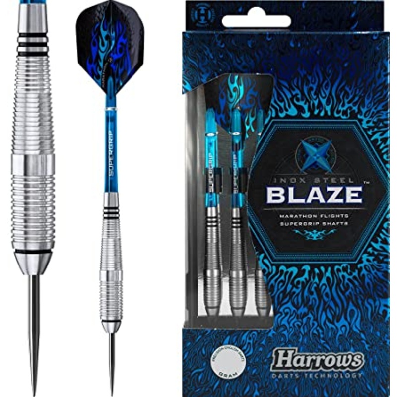 Harrows Blaze INOX 24g Steel Darts