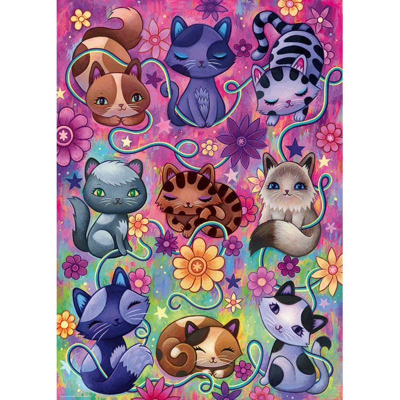 Heye Puzzles – Dreaming Kitty Cats 1000 Pcs