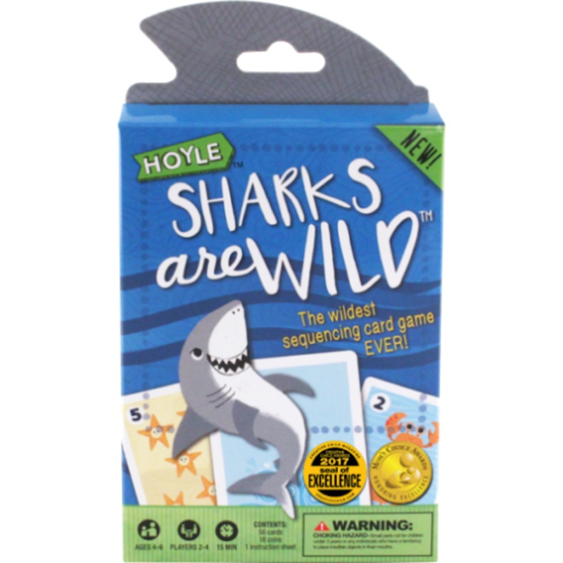 Hoyle Kids Card Games-Sharks are Wild