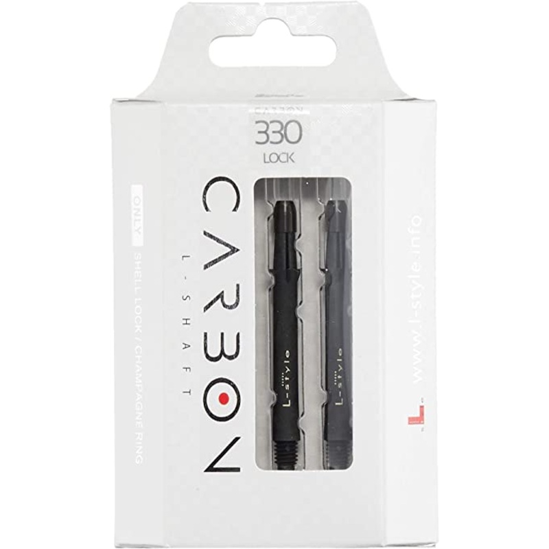 L-Style L-shaft Carbon Locked Shafts – Medium Black