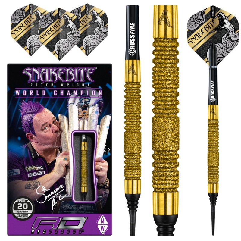 Peter Wright Euro 11 Element Gold PC 20: 20 gram Soft Tip