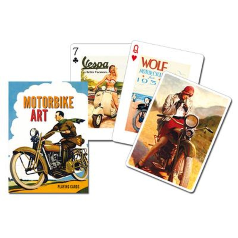 Piatnik-Motorbike Playing Cards
