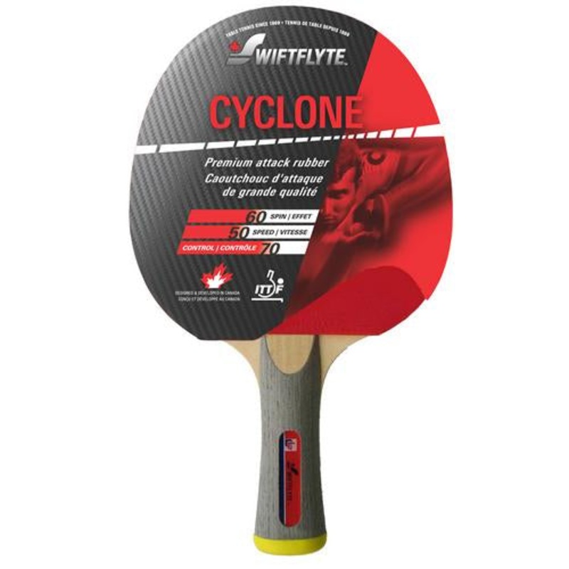 Swiftflyte Cyclone Table Tennis Racket –  Anatomic Grip