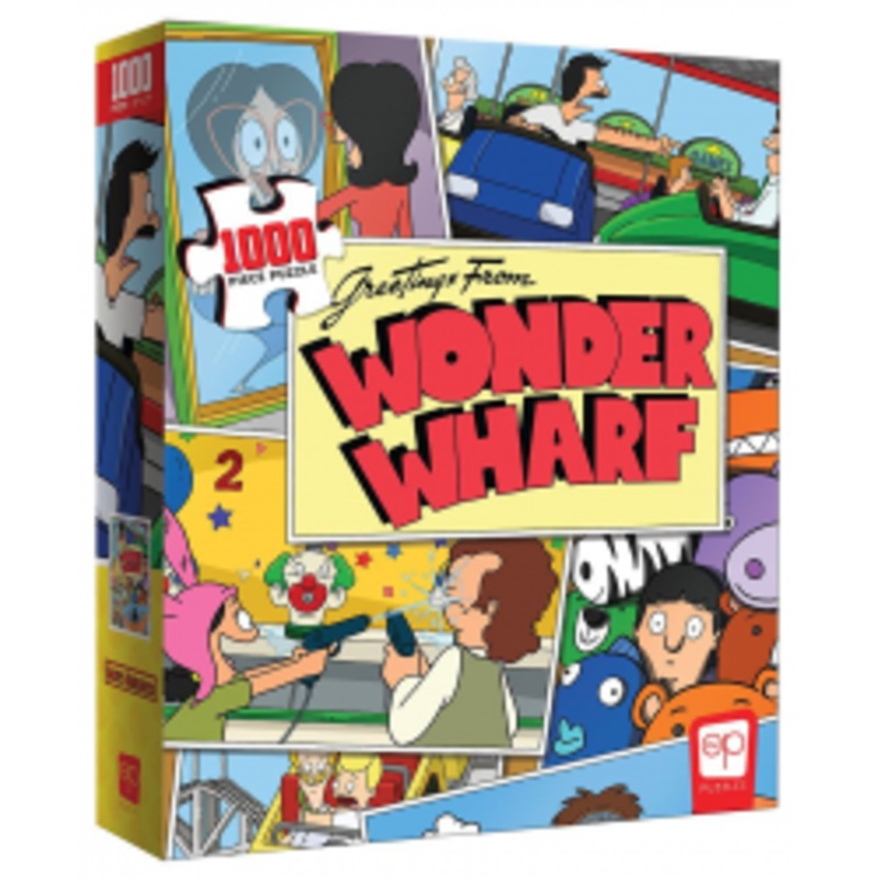 Collector’s Puzzle – Bob’s Burgers – Greetings From Wonder Wharf 1,000 piece Jigsaw Puzzle