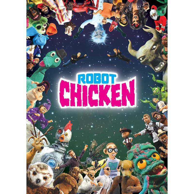 Collector’s Puzzles – Robot Chicken  “It Was Only A Dream” -1,000 piece Jigsaw Puzzle