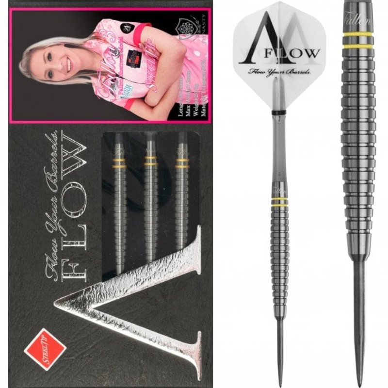 Fallon Sherrock 3 DLC Black Titanium 24g 95% Tungsten Darts