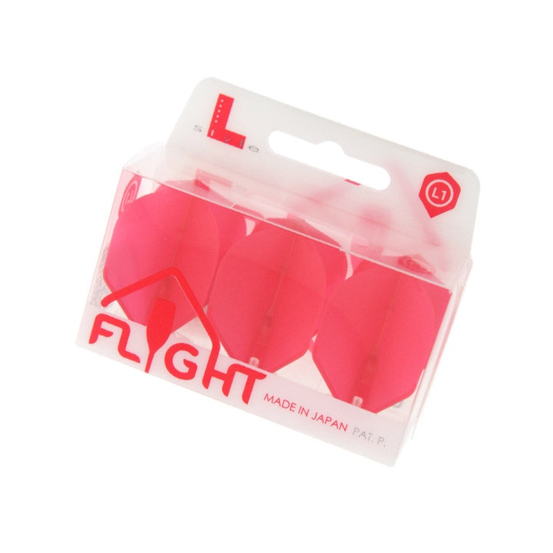 L-Style EZ L1 Standard Red Dart Flights