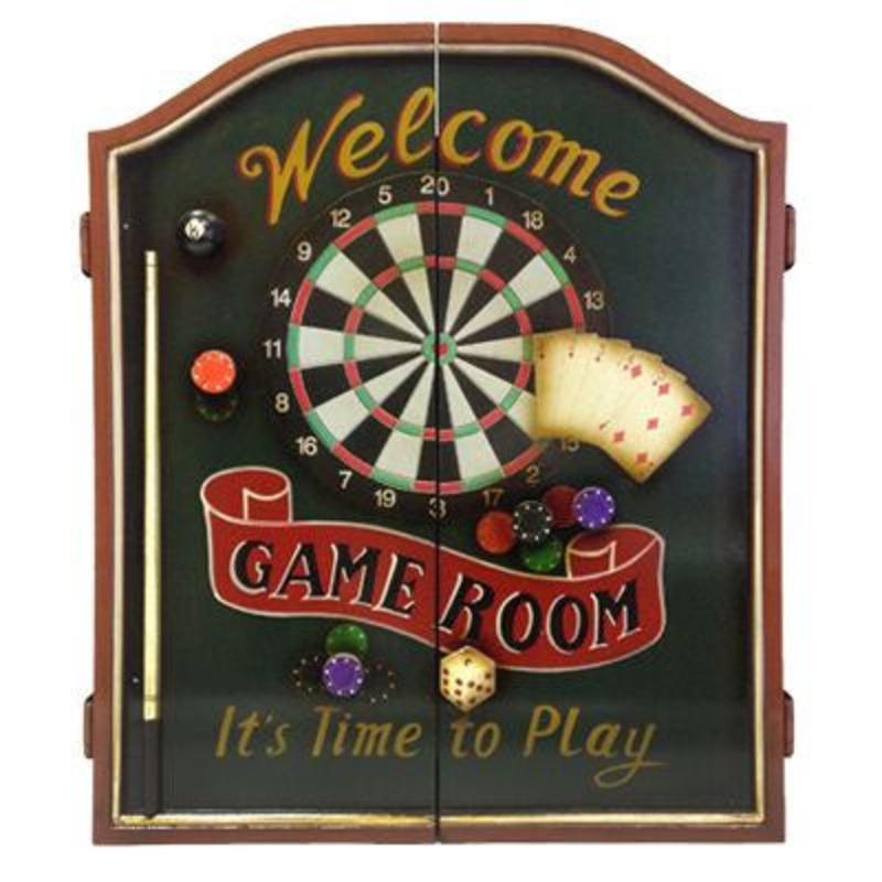Vintage Pub Cabinets – Game Room