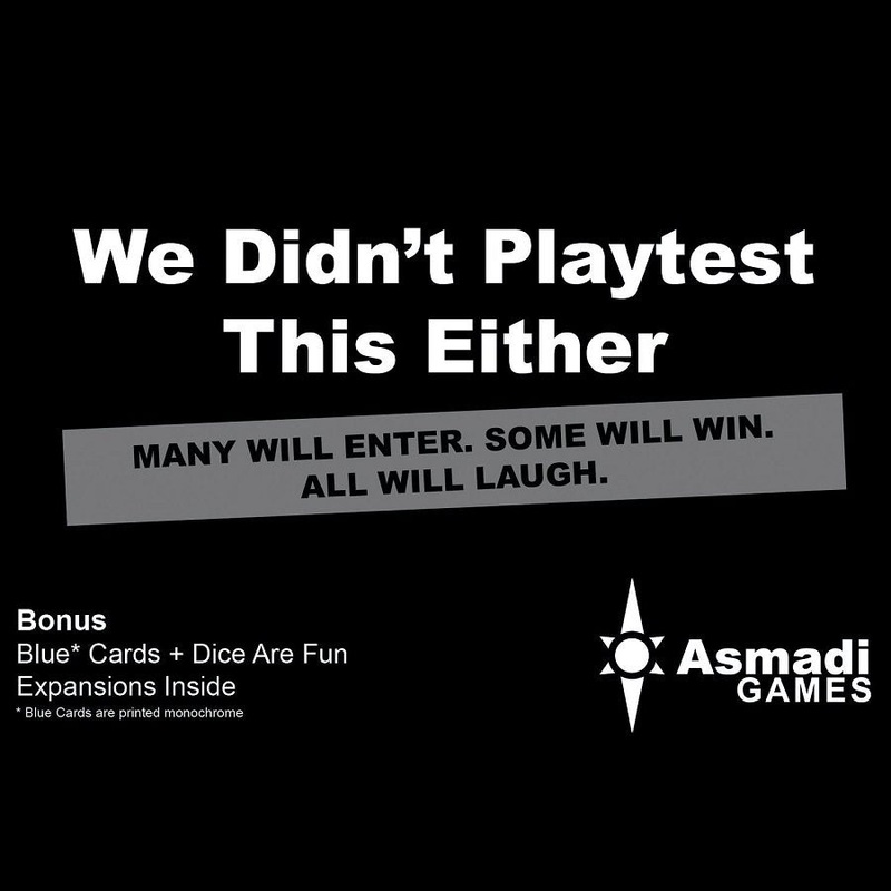 We Didn’t Playtest This Either
