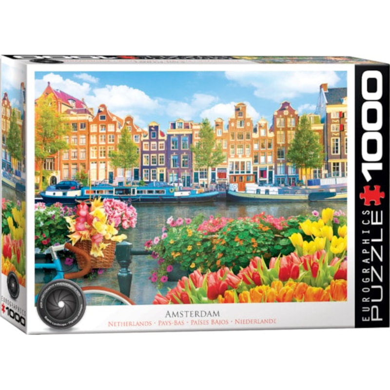 Eurographics Amsterdam, Netherlands 1000-Piece Puzzle