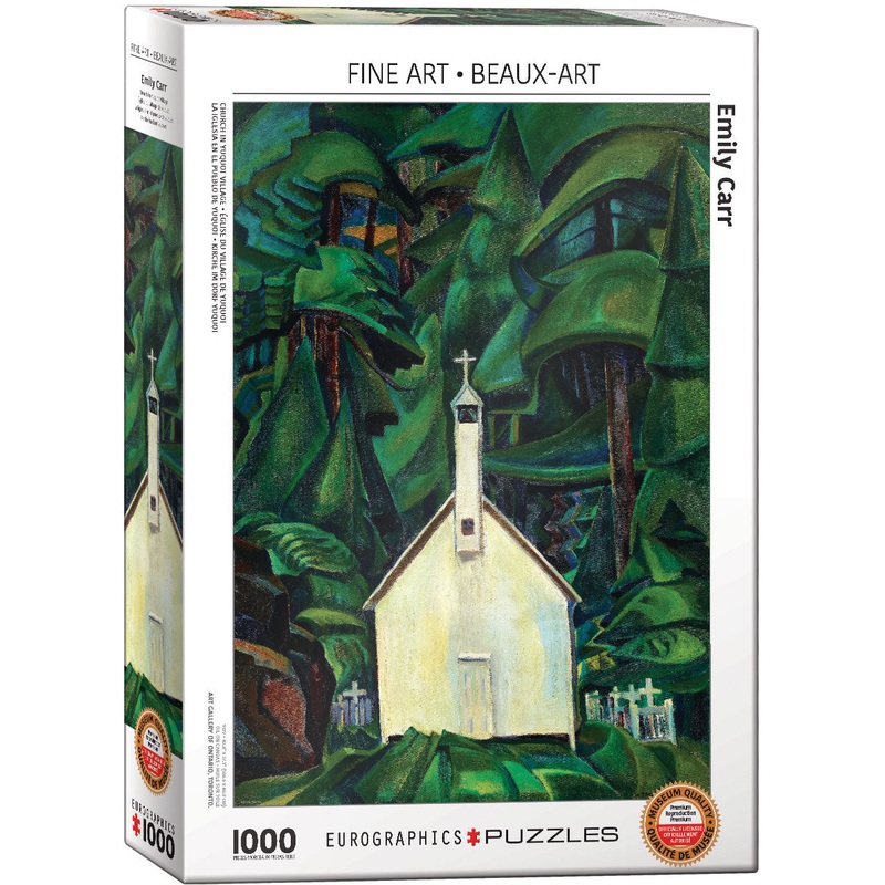 EuroGraphics – Church in Yuquot Village (Emily Carr) – 1000 piece Jigsaw Puzzle