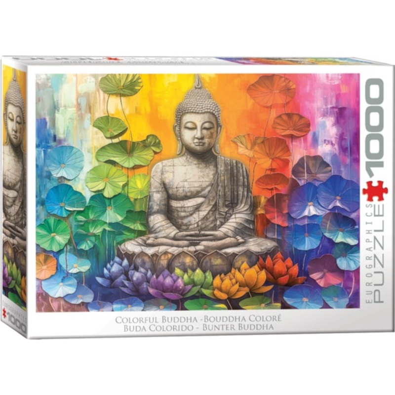 EuroGraphics Colourful Buddah  1,000 piece Jigsaw Puzzle
